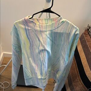 Colorful COTTON CITIZEN swirl-Dye Long Sleeve Shirt